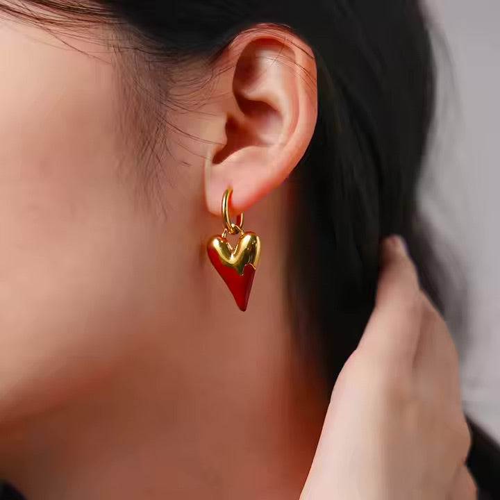 Sweetheart Smash Earrings