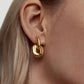 Edge Hoop Earrings