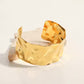Hammered Hug Cuff Bracelet
