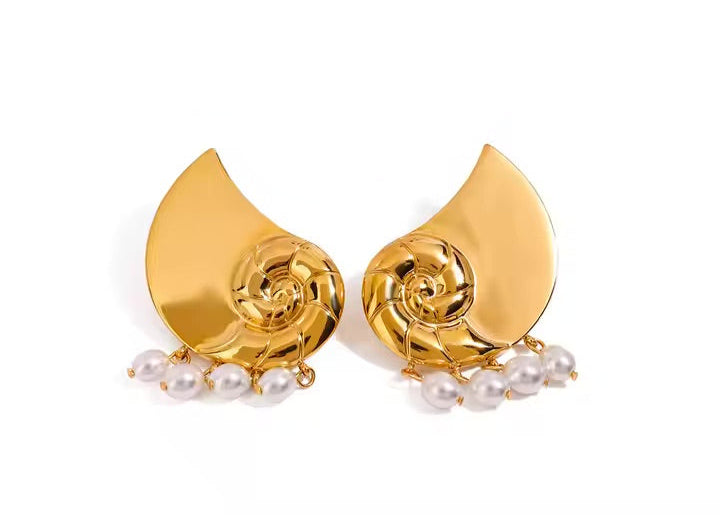 Seashell Whisper Earrings