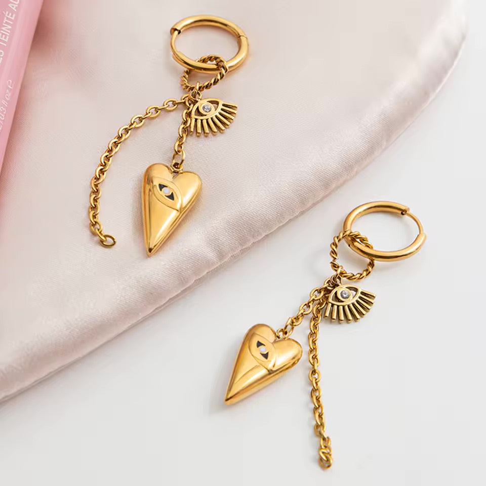 Eye Heart You Earrings