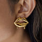 Melted Lips Earrings