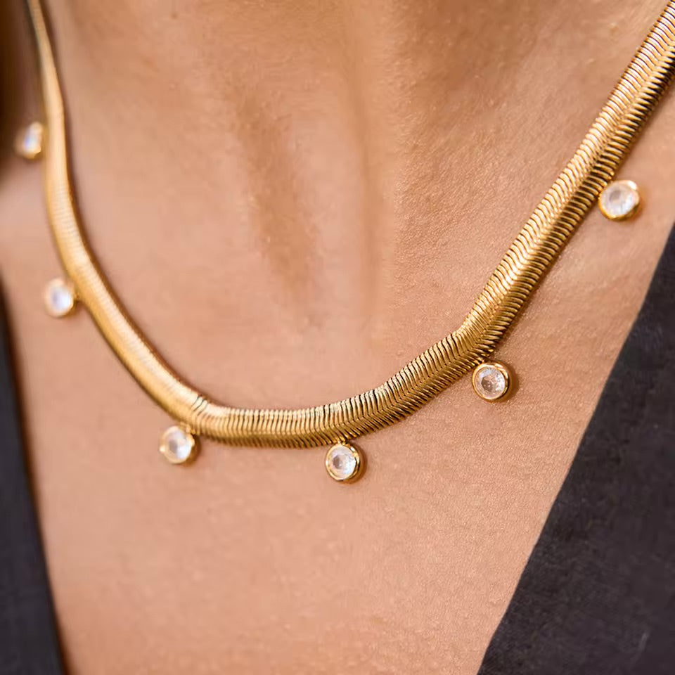 Serpent's Gleam Necklace
