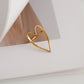 Big Linellae Heart Ring