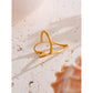 Big Linellae Heart Ring