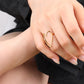 Big Linellae Heart Ring